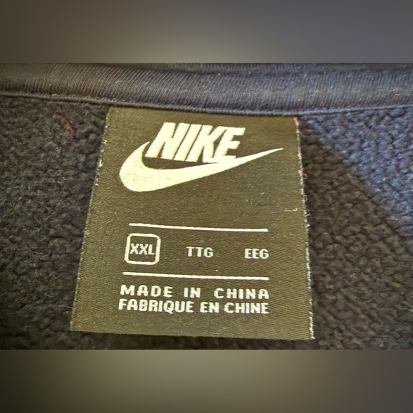 Nike Full Zip Mens Hoodie Sz XXL - Picture 7 of 8